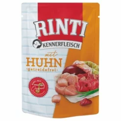 Sparpaket RINTI Kennerfleisch Pouches 20 X 400 G -ZOOPLUS Verkäufe 311407 pla rinti kennerfleisch pouch huhn 400g hs 01 0