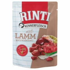 Sparpaket RINTI Kennerfleisch Pouches 20 X 400 G -ZOOPLUS Verkäufe 311977 pla rinti kennerfleisch pouch lamm 400g hs 01 3
