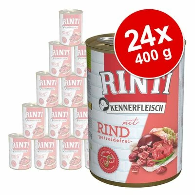 Sparpaket RINTI Kennerfleisch 24 X 400g 3 Sparpaket RINTI Kennerfleisch 24 X 400g
