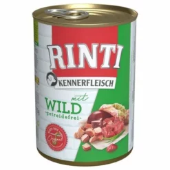 Sparpaket RINTI Kennerfleisch 12 X 400 G -ZOOPLUS Verkäufe 3134 pla bilder rinti kennerfleisch wild 400g hs 01 9