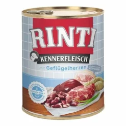 RINTI Kennerfleisch Mix 12 X 800 G -ZOOPLUS Verkäufe 3141 pla rinti kf 800g geflherz 0119 online 3