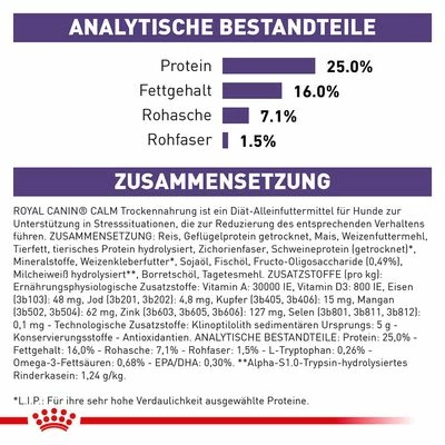 Royal Canin Expert Canine Calm Small Dog 5 Royal Canin Expert Canine Calm Small Dog – Bild 3