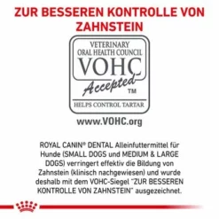 Royal Canin Expert Canine Dental Small Dog -ZOOPLUS Verkäufe 3182550783910 333 9 5
