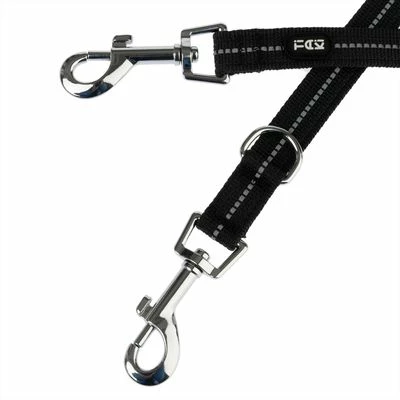 TIAKI Hundeleine Reflective Rubber, Schwarz 10 TIAKI Hundeleine Reflective Rubber, Schwarz – Bild 8