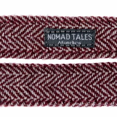 Nomad Tales Calma Hundeleine, Burgundy 9 Nomad Tales Calma Hundeleine, Burgundy – Bild 7