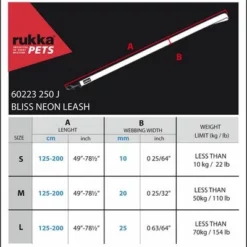 Rukka® Bliss Neon Leine, Pink -ZOOPLUS Verkäufe 331796 331597 331598 rukka bliss neon leine pink hs 04 5