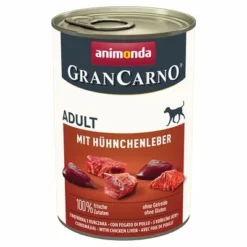 Sparpaket Animonda GranCarno Original 24 X 400 G -ZOOPLUS Verkäufe 341211 pla animonda grancarno adult huehnchenleber 400g hs 01 2