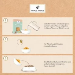 PAWS & PATCH Kartoffelwürfel 9 PAWS & PATCH Kartoffelwürfel -ZOOPLUS Verkäufe 347000 paws patch kartoffelwuerfel hs 01 1