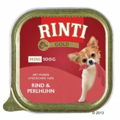 Sparpaket RINTI Gold Mini 48 X 100 G 11 Sparpaket RINTI Gold Mini 48 X 100 G -ZOOPLUS Verkäufe 347651 rintigoldminirind 5 1