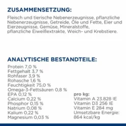 Hill's Prescription Diet Metabolic + Mobility -ZOOPLUS Verkäufe 368003 hills prescriptiondiet metabolic mobility 370g hs 11 7