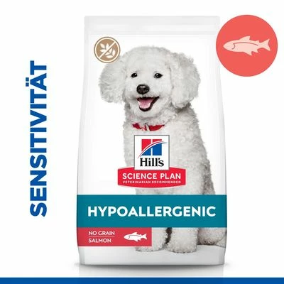 Hill's Science Plan Adult Hypoallergenic Small & Mini Mit Lachs 3 Hill's Science Plan Adult Hypoallergenic Small & Mini Mit Lachs