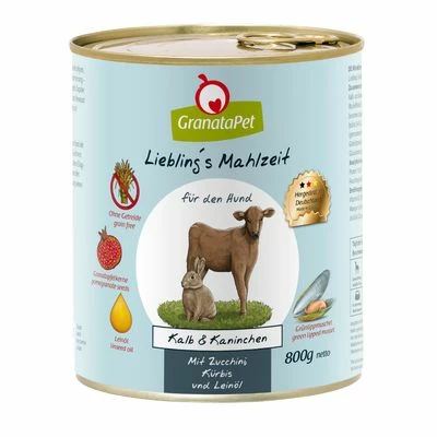 GranataPet Liebling's Mahlzeit Mixpaket 6 X 800 G 11 GranataPet Liebling's Mahlzeit Mixpaket 6 X 800 G – Bild 9