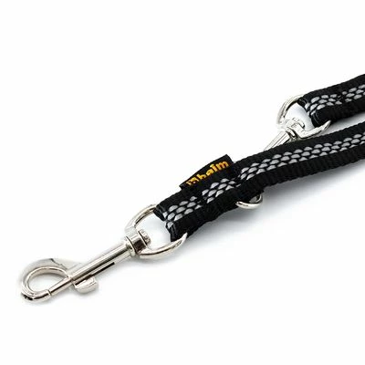 Heim Verstellbare Führleine Mit Reflektoren, Schwarz 9 Heim Verstellbare Führleine Mit Reflektoren, Schwarz – Bild 7