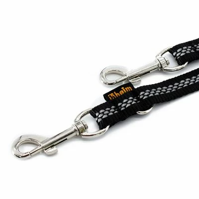 Heim Verstellbare Führleine Mit Reflektoren, Schwarz 10 Heim Verstellbare Führleine Mit Reflektoren, Schwarz – Bild 8