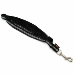 Heim Suchleine Mit Reflektoren, Schwarz