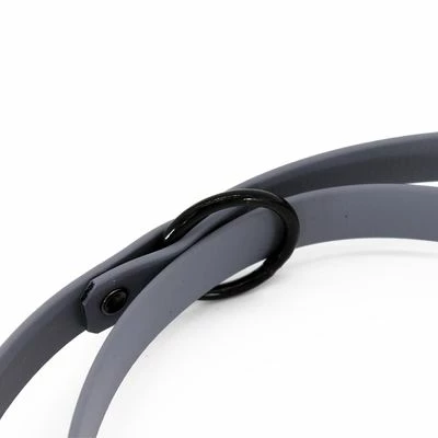 Heim Verstellbare Führleine BioThane, Grauneu 5 Heim Verstellbare Führleine BioThane, Grauneu – Bild 3