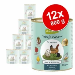 Sparpaket GranataPet Liebling's Mahlzeit 12 X 800 G