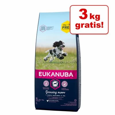 3 Kg Gratis! 18 Kg Eukanuba 3 3 Kg Gratis! 18 Kg Eukanuba