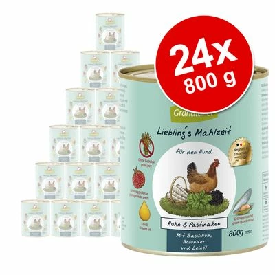 Sparpaket GranataPet Liebling's Mahlzeit 24 X 800 G 3 Sparpaket GranataPet Liebling's Mahlzeit 24 X 800 G