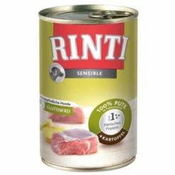Sparpaket RINTI Sensible 12 X 400 G -ZOOPLUS Verkäufe 50960 pla rinti sensible pute kartoffel 5