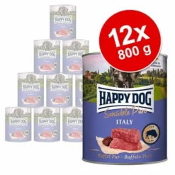 Sparpaket Happy Dog Sensible Pure 12 X 800 G