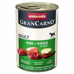 Sparpaket Animonda GranCarno Original 24 X 400 G -ZOOPLUS Verkäufe 51231 pla animonda grancarno adult rindwildapfel 400g 1