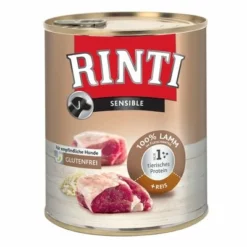 Sparpaket RINTI Sensible 24 X 800g -ZOOPLUS Verkäufe 51244 pla rinti lammreis 800g 5 1