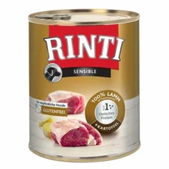 Sparpaket RINTI Sensible 24 X 800g -ZOOPLUS Verkäufe 51245 pla rinti lammkartoffel 800g 9 1