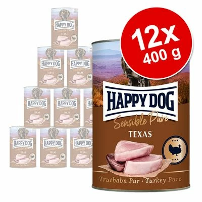 Sparpaket Happy Dog Sensible Pure 12 X 400 G