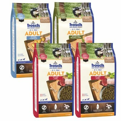 4 X 1 Kg Bosch Adult Im Gemischten Paket Zum Sonderpreis! 7 4 X 1 Kg Bosch Adult Im Gemischten Paket Zum Sonderpreis! – Bild 5