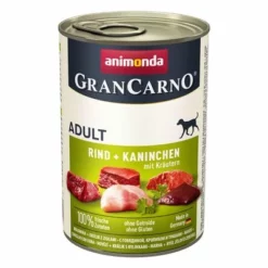 Sparpaket Animonda GranCarno Original 24 X 400 G -ZOOPLUS Verkäufe 58168 pla animonda grancarno adult rindkaninchen 400g 1