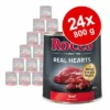 Sparpaket Rocco Real Hearts 24 X 800 G -ZOOPLUS Verkäufe 60543 megapack rocco realhearts rind 24x800g hs 02 1