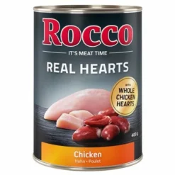 Rocco Real Hearts 6 X 400 G -ZOOPLUS Verkäufe 60545 pla megapack rocco realhearts huhn 400g hs 01 3