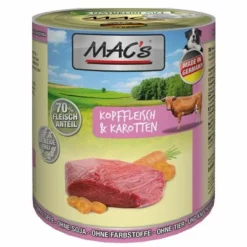 MAC's Adult 6 X 800 G 14 MAC's Adult 6 X 800 G -ZOOPLUS Verkäufe 63283 pla macs kopffleischkarotte 800g 4