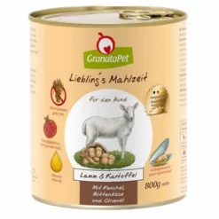 GranataPet Liebling's Mahlzeit Mixpaket 6 X 800 G 21 GranataPet Liebling's Mahlzeit Mixpaket 6 X 800 G -ZOOPLUS Verkäufe 64543 pla granatapet lamm kartoffel 800g 7
