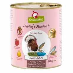 GranataPet Liebling's Mahlzeit Mixpaket 6 X 800 G 23 GranataPet Liebling's Mahlzeit Mixpaket 6 X 800 G -ZOOPLUS Verkäufe 64605 pla granatapet lachs pute 800g 5