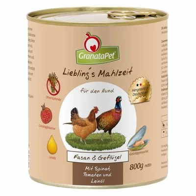GranataPet Liebling's Mahlzeit Mixpaket 6 X 800 G 7 GranataPet Liebling's Mahlzeit Mixpaket 6 X 800 G – Bild 5