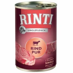 RINTI Singlefleisch 6 X 400 G 9 RINTI Singlefleisch 6 X 400 G -ZOOPLUS Verkäufe 65033 pla rintisingle rindpur 6
