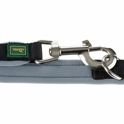 HUNTER Neopren Führleine Schwarz/grau 15 HUNTER Neopren Führleine Schwarz/grau – Bild 13