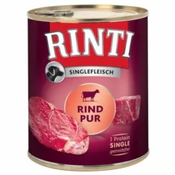 Sparpaket RINTI Singlefleisch 24 X 800g -ZOOPLUS Verkäufe 69117 pla rintisingle rindpur 1