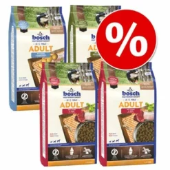 4 X 1 Kg Bosch Adult Im Gemischten Paket Zum Sonderpreis!