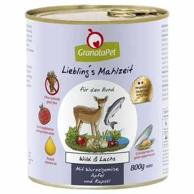 GranataPet Liebling's Mahlzeit Mixpaket 6 X 800 G 6 GranataPet Liebling's Mahlzeit Mixpaket 6 X 800 G – Bild 4