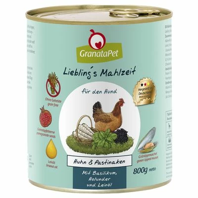 Sparpaket GranataPet Liebling's Mahlzeit 24 X 800 G 4 Sparpaket GranataPet Liebling's Mahlzeit 24 X 800 G – Bild 2