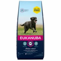 3 Kg Gratis! 18 Kg Eukanuba 11 3 Kg Gratis! 18 Kg Eukanuba -ZOOPLUS Verkäufe 81022 pla eukanuba activeadultlarge 15 3kg 1