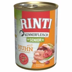 Sparpaket RINTI Kennerfleisch 12 X 400 G -ZOOPLUS Verkäufe 82393 pla bilder rinti kennerfleisch senior huhn 400g hs 01 3