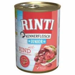 Sparpaket RINTI Kennerfleisch 12 X 400 G -ZOOPLUS Verkäufe 82550 pla bilder rinti kennerfleisch junior rind 400g hs 01 2