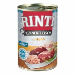 RINTI Kennerfleisch Junior 7 RINTI Kennerfleisch Junior -ZOOPLUS Verkäufe 82551 rinti juniorhuhn 400g 2