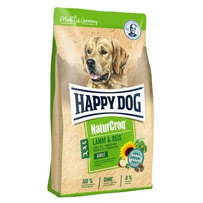 Happy Dog NaturCroq Lamm & Reis 3 Happy Dog NaturCroq Lamm & Reis