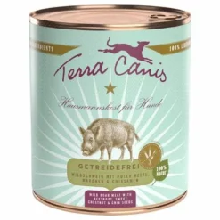 Sparpaket Terra Canis Getreidefrei 12 X 800 G 23 Sparpaket Terra Canis Getreidefrei 12 X 800 G -ZOOPLUS Verkäufe 85000 pla terracanis getreidefrei wildschwein roter beete maronen chiasamen 6x800g hs 01 7 1