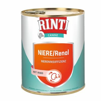 RINTI Canine Niere/Renal Mit Rind 800 G 3 RINTI Canine Niere/Renal Mit Rind 800 G